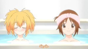 Issho ni Training Ofuro: Bathtime with Hinako & Hiyoko